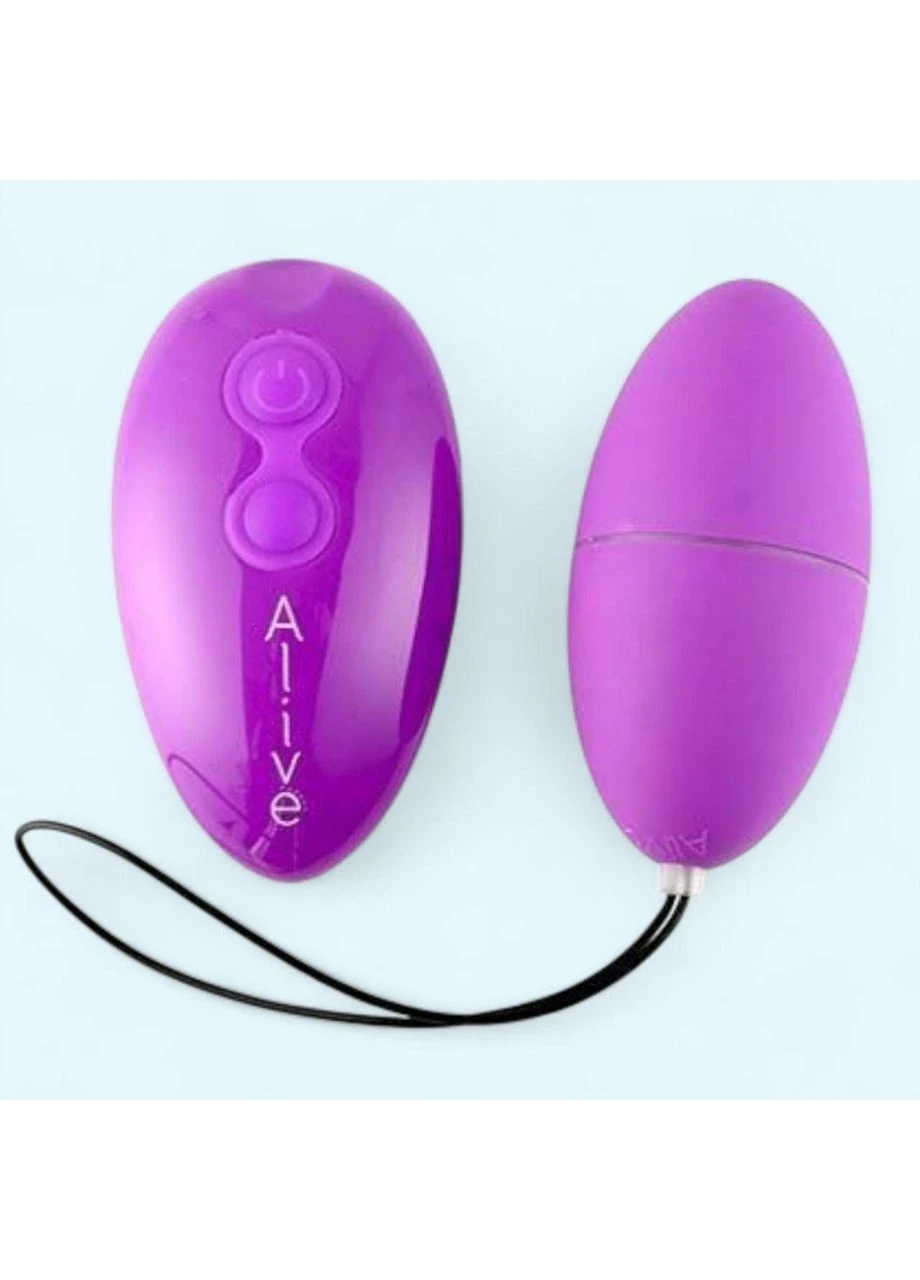 Вібро яйце з пультом Magic Egg 2.0 Purple Ø 3.5см Alive (315339949)