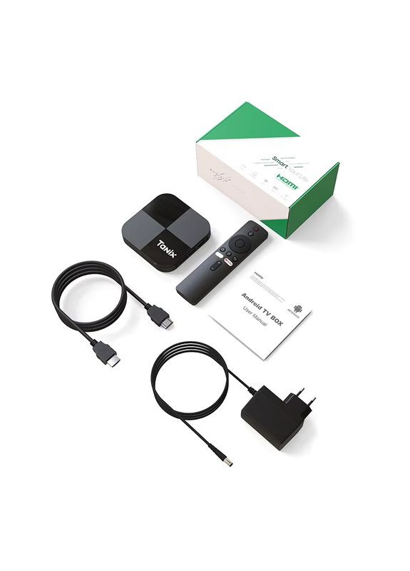 Смарт ТВ приставка TX5 Plus 4/32 Гб Smart TV Box Google TV 14 Tanix (369612656)