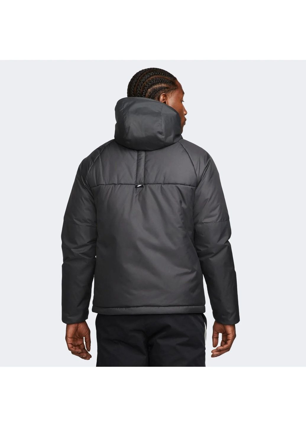 Чорна куртка чоловіча m nsw tf rpl legacy hd jkt black dx2038-070 Nike