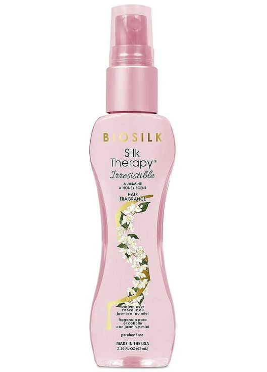 Духи для волос «Жасмин» Silk Therapy Irresistible Hair Fragrance 67ml (1067213-147325) Biosilk (368638611)