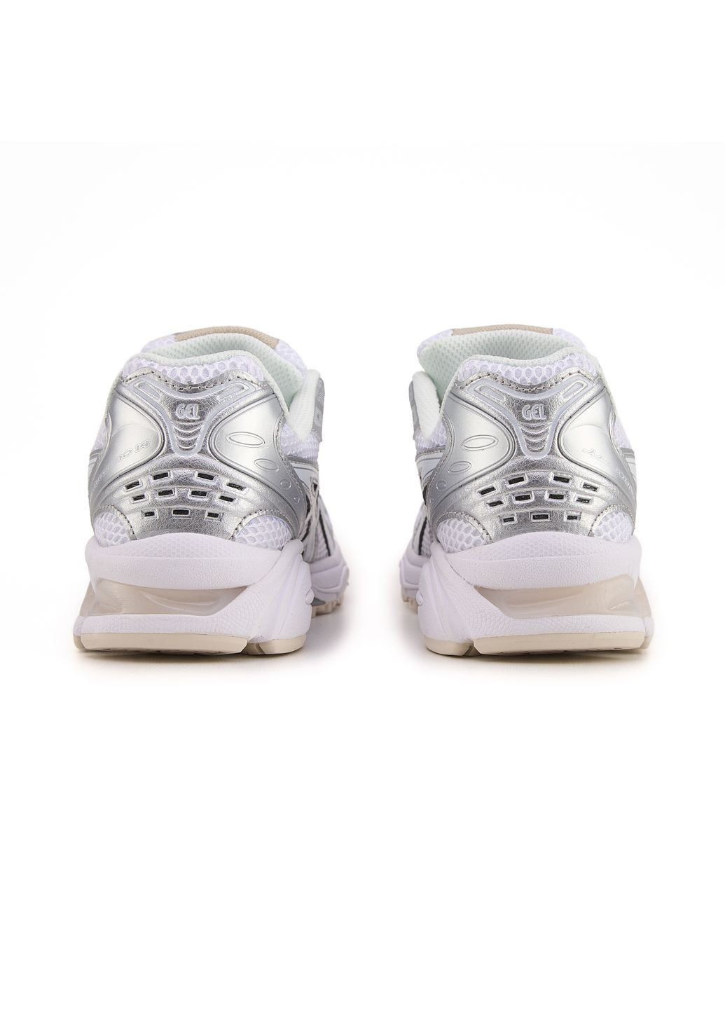 Білі Осінні кросівки чоловічі asics gel-kayano 14 white silver асікс гель каяно 14 No Brand