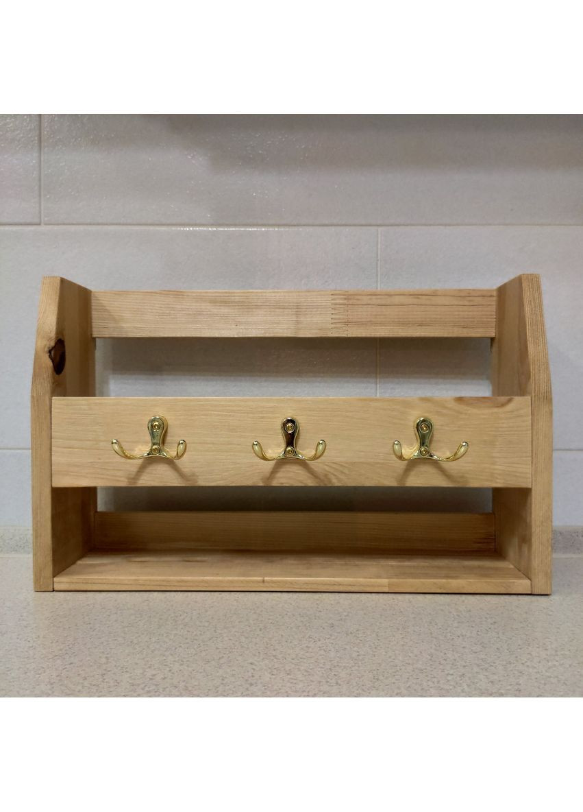 Ключница для ключей из дерева настенная в прихожую для дома Handmade (372970561)