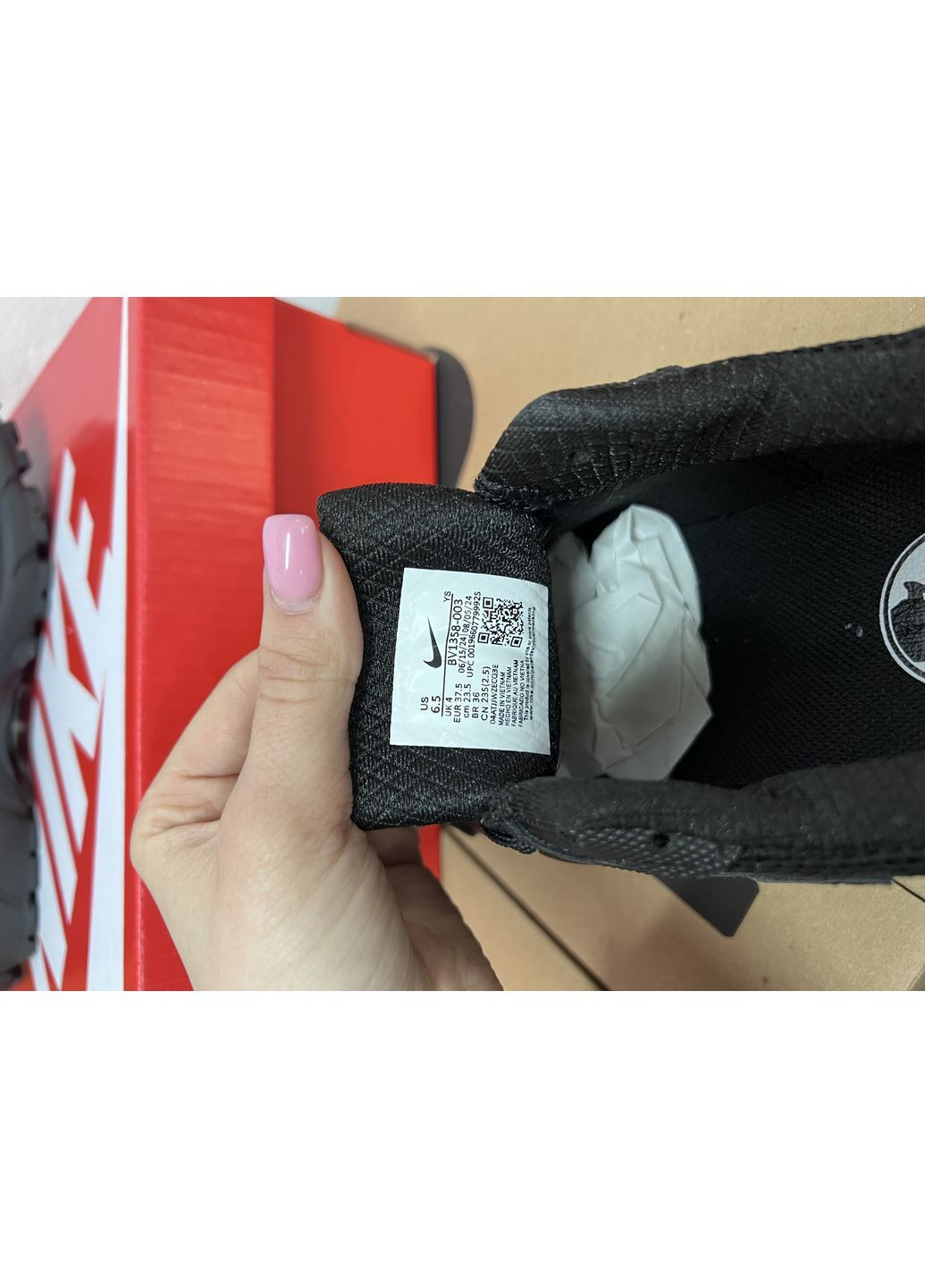 Чорні всесезонні кросівки nike vomero 5 black No Brand