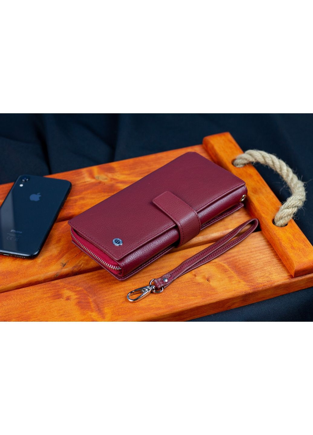 Кожаный женский кошелек st leather (288136263)