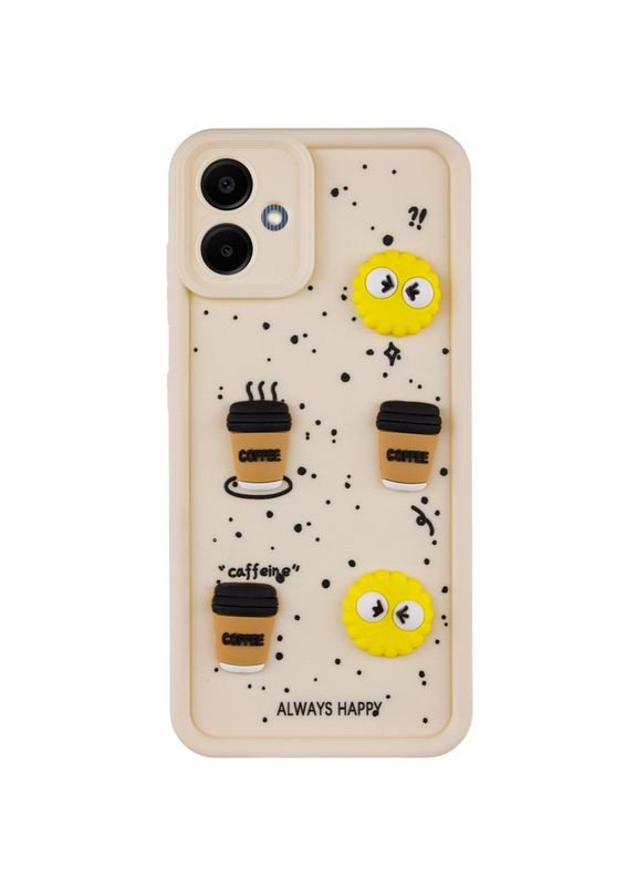 Чехол TPU Toys Case для Samsung Galaxy A05 Sand/Always Happy No Brand (340063697)