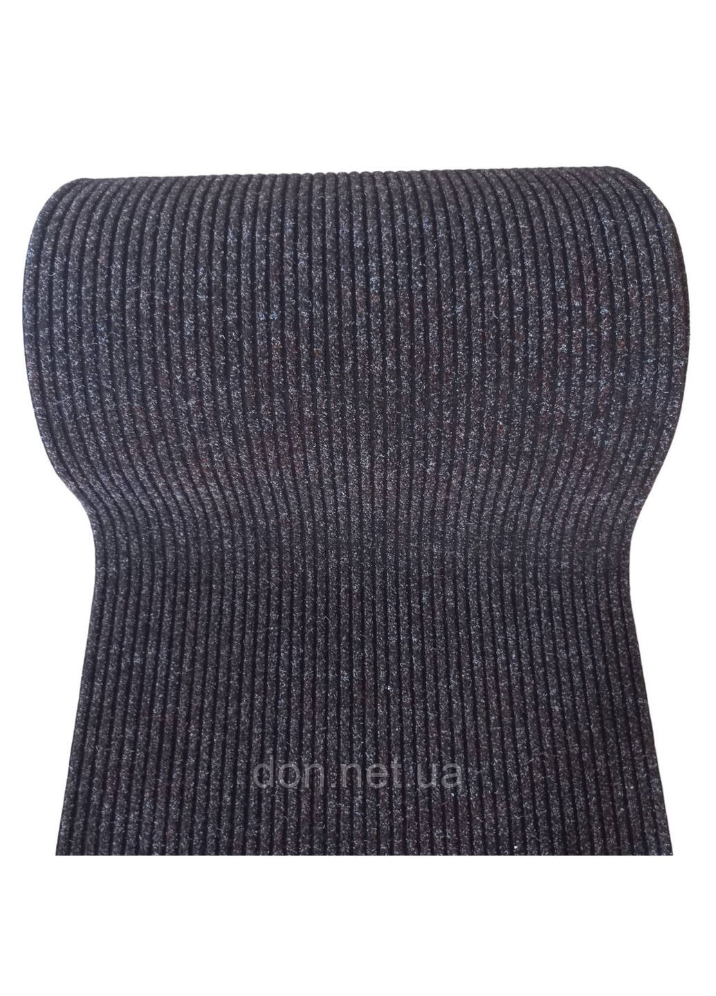 Грязезащитная ковровая дорожка Sheffield 80 шириной 100 см коричневая на отрез (цена по пог.м) Vebe (333034507)