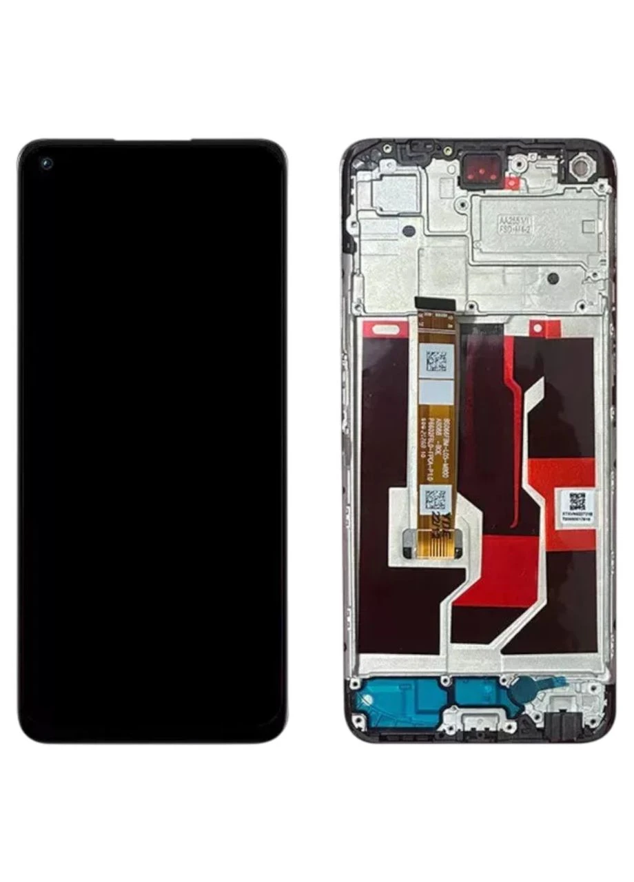 Дисплей A96 4G в сборе с сенсором и рамкой black Oppo (400057523)