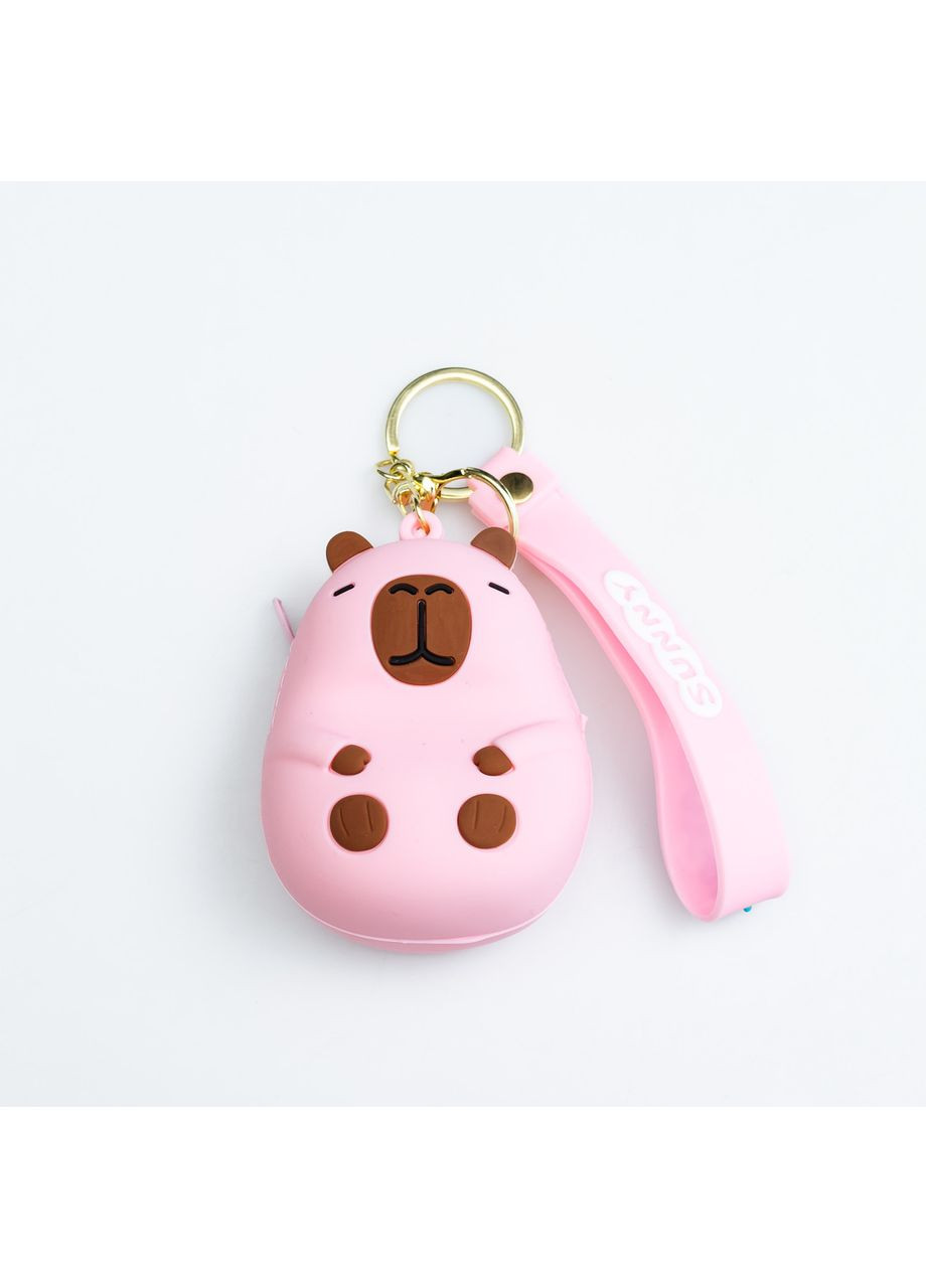 Дитяча силіконова сумочка-гаманець 8*6*4 см Рожевий HP-55-10P Yiwu (370800786)