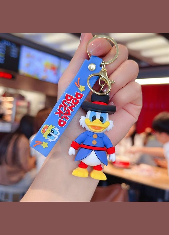 Дональд Дак брелок Дісней Скрудж Макдак на ключі, на сумку фігурка іграшка антистрес підвіска 7 см Shantou (315781300)