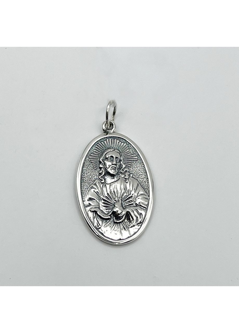 Православная ладанка серебряная "Спаситель" 4,4г No Brand (369736678)