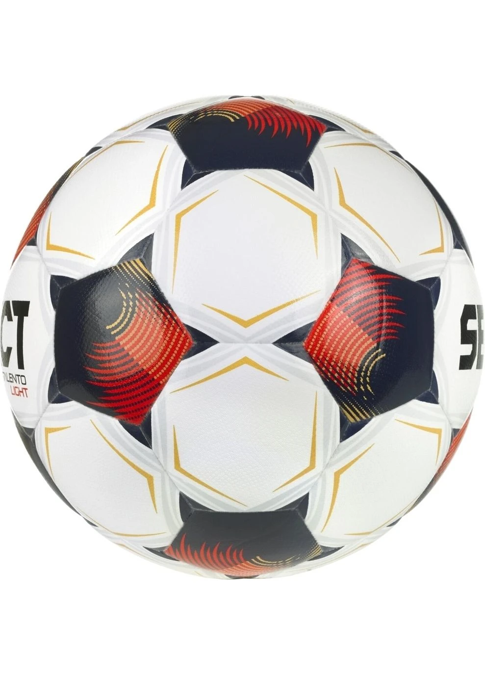 Футбольный мяч бело-красно-золотой Размер 5 077487-015 Select TALENTO LIGHT DB V26 (397403426)