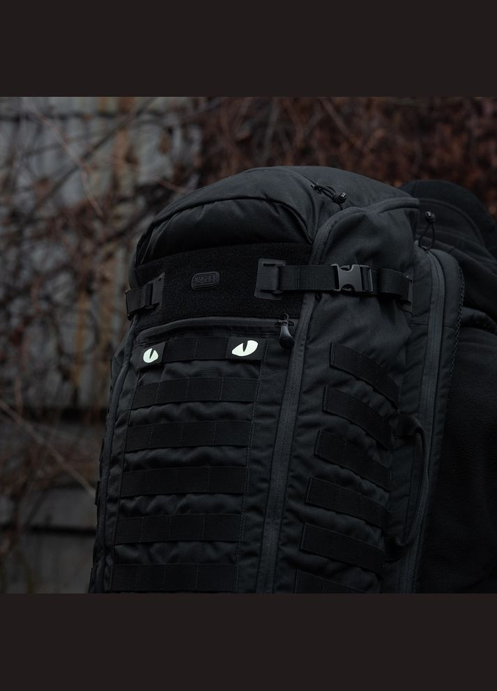 Нашивка Tiger Eyes Laser Cut (пара) Black M-TAC (315047153)