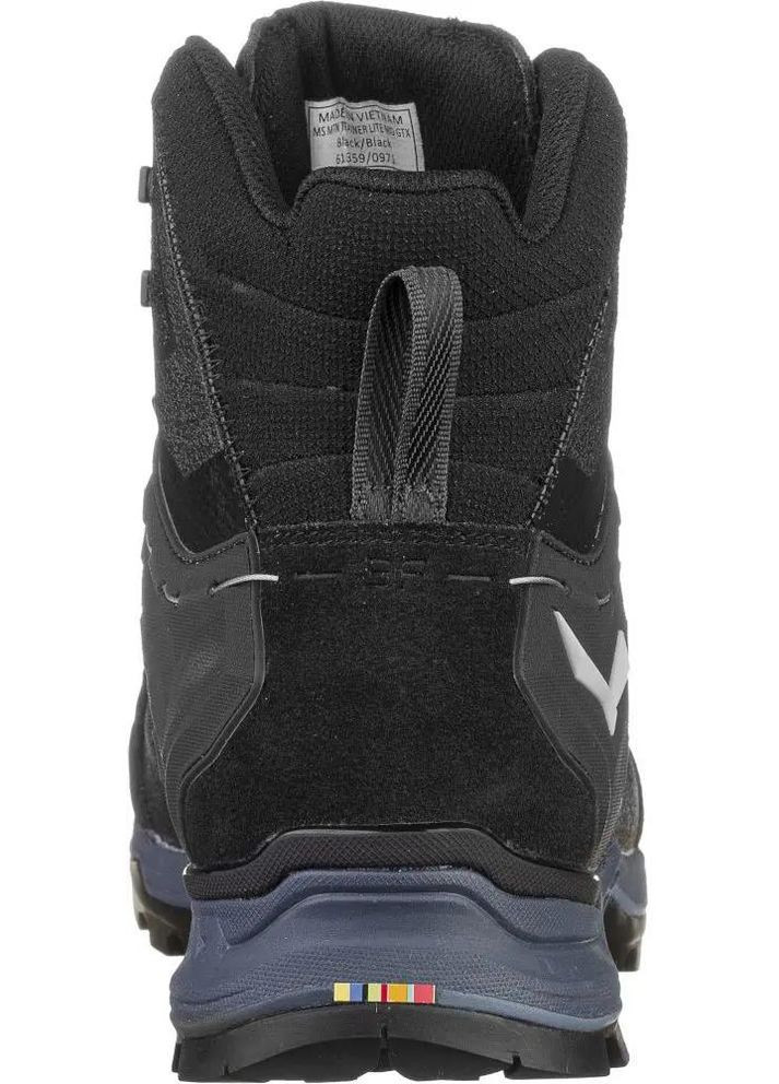 Ботинки Trainer Lite MID Gore-Tex Men's Shoes Java Blue-Black Salewa (316254539)