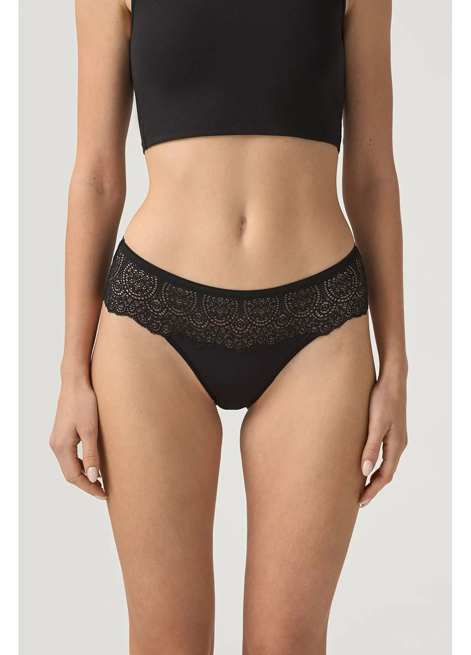 Женские черные кружевные трусы S ELVA 300/19/02SBlack Ellen (369547374)