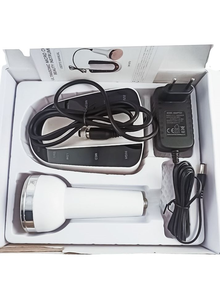 Ультразвуковой микротоковый инструмент для моделирования тела (40K, EMS; инфракрасный свет) LW-072 BuyBeauty (339092143)