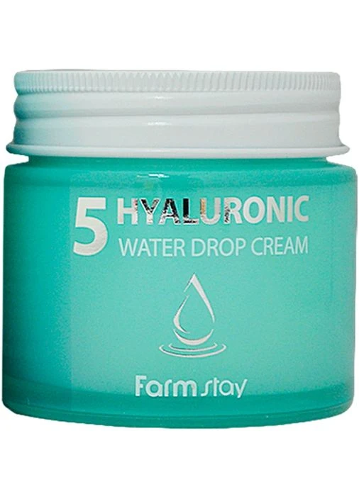 FarmStay Зволожувальний крем з 5 видами гіалуронової кислоти Hyaluronic 5 Water Drop Cream 80ml (2-864790) — Крем, Південна Корея (369792917)