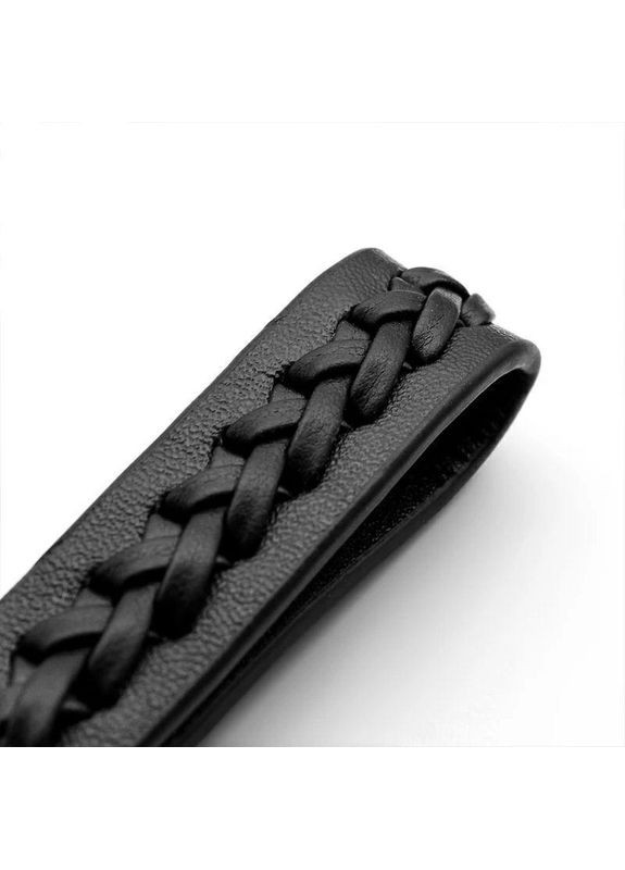 Брелок для авто ключей PORSCHE (натуральная кожа, универсальный крепеж, черный) No Brand (360949292)