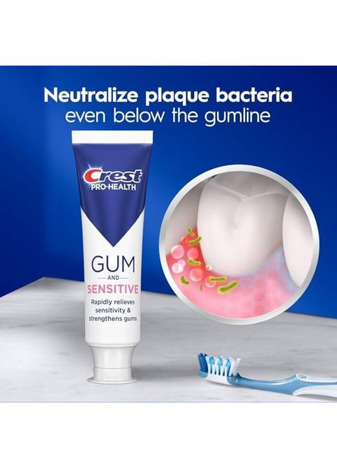Зубна паста Pro-Health Sensitive and Gum All Day Protection - проти карієсу, антибактеріальна 136 г Crest slim fit (370442830)