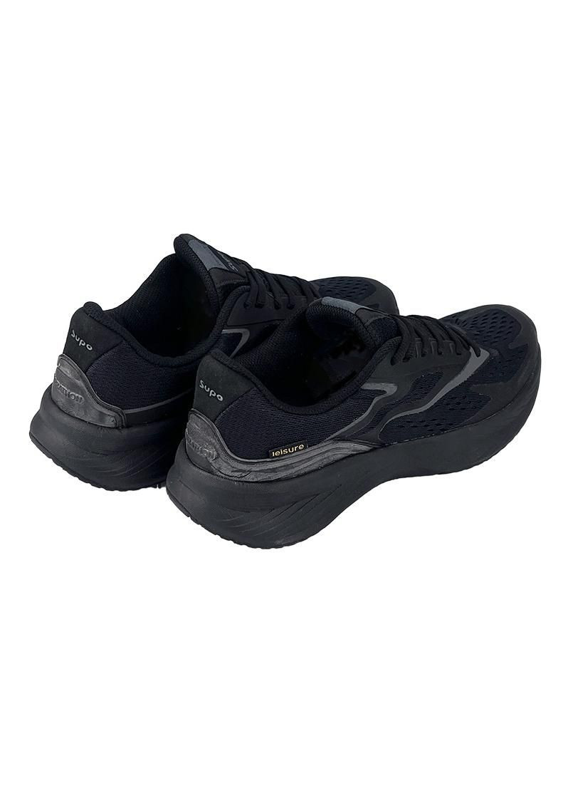 Черные кроссовки мужские текстильные черные 20808-1 Supo