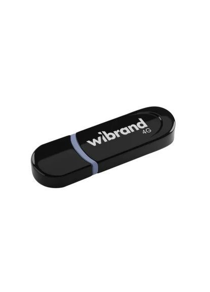 USB флеш накопичувач (WI2.0/PA4P2B) Wibrand 4GB Panther Black USB 2.0 (366663385)