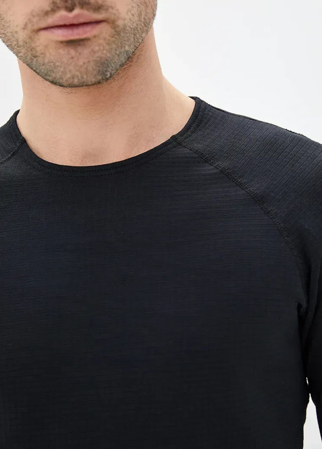 Чорний демісезонний термобілизна чоловіча комплект Роза