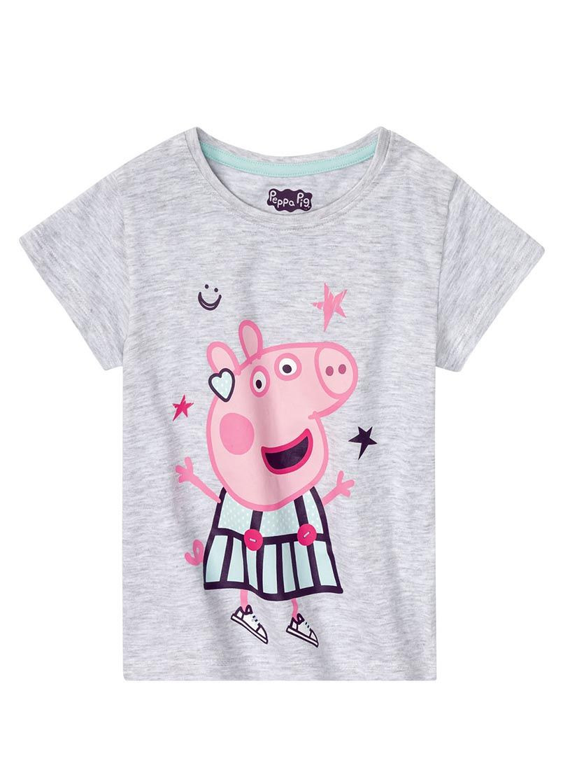 Комбінована всесезон піжама футболка + шорти Peppa Pig
