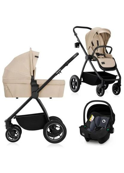 Универсальная коляска 3 в 1 MERIL 3IN1 BEIGE SAND Lionelo (336383257)