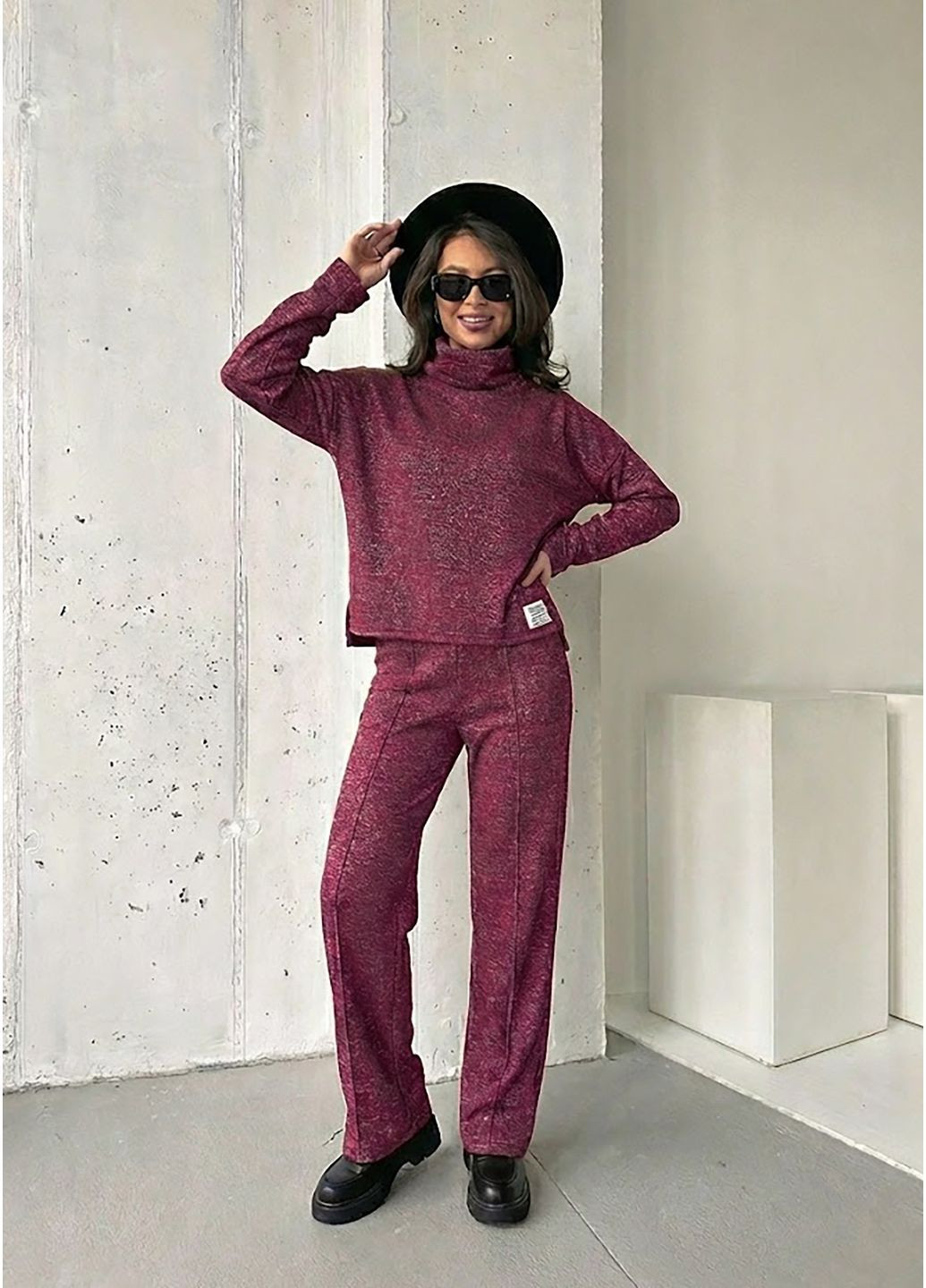 Костюм из турецкой тринитки с блеском люрекса INNOE Костюм (369339730)