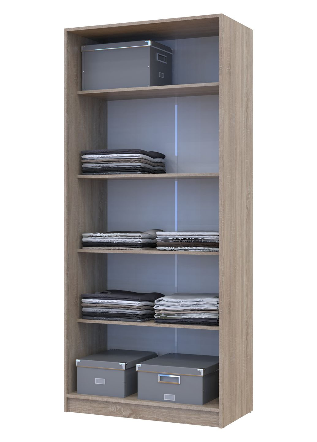 Шкаф распашный с полками Промо 90х48х204 см (DRS-011200) Doros (361998969)