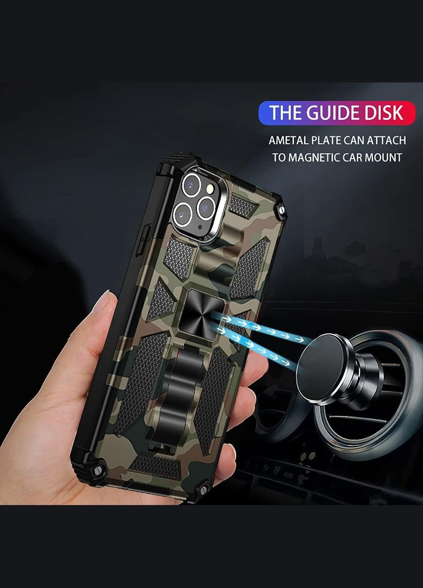 Протиударний чохол для iPhone XR Камуфляж магніт Ultimate Experience (322287747)
