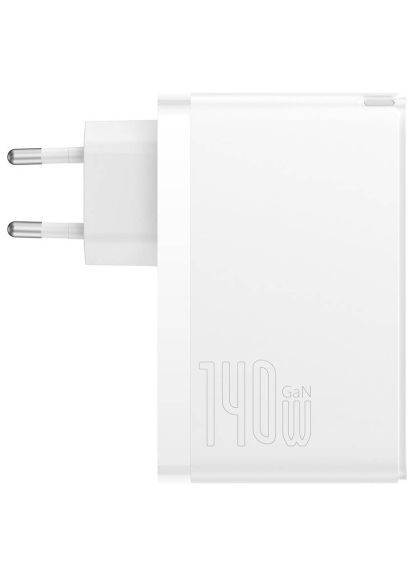 Зарядное устройство C 240W white (CCGP100202) Baseus GaN5 Pro Fast Charger 2C+U 140W + Cable 1.0m Type- (370016389)