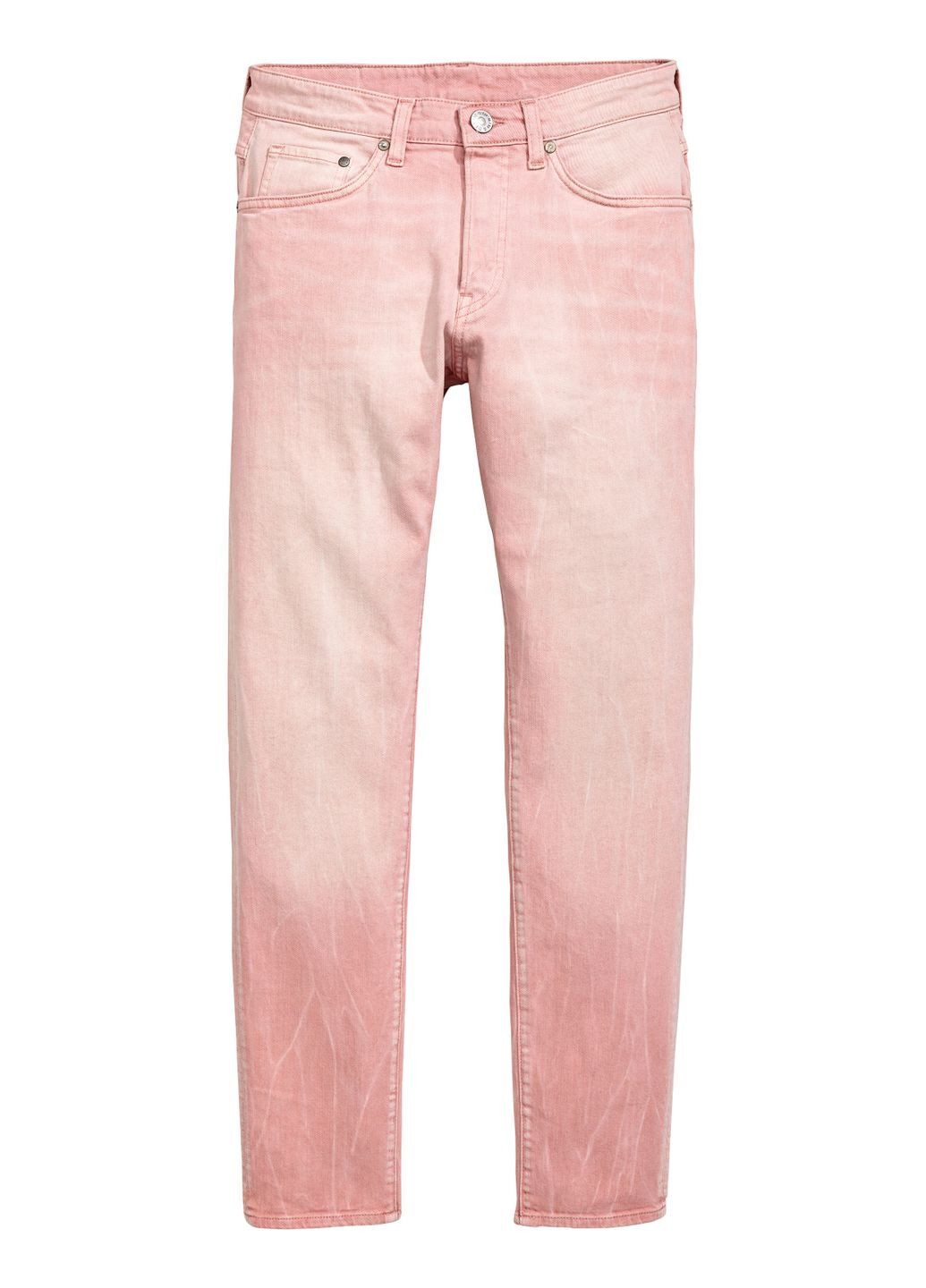Светло-розовые джинсы демисезон,светло-розовый, H&M