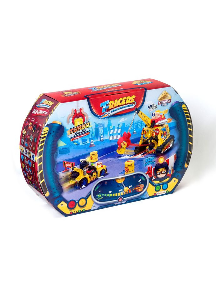 Ігровий набір Турбокран PTRSD014IN11 з аксесуарами T-Racers (307926169)
