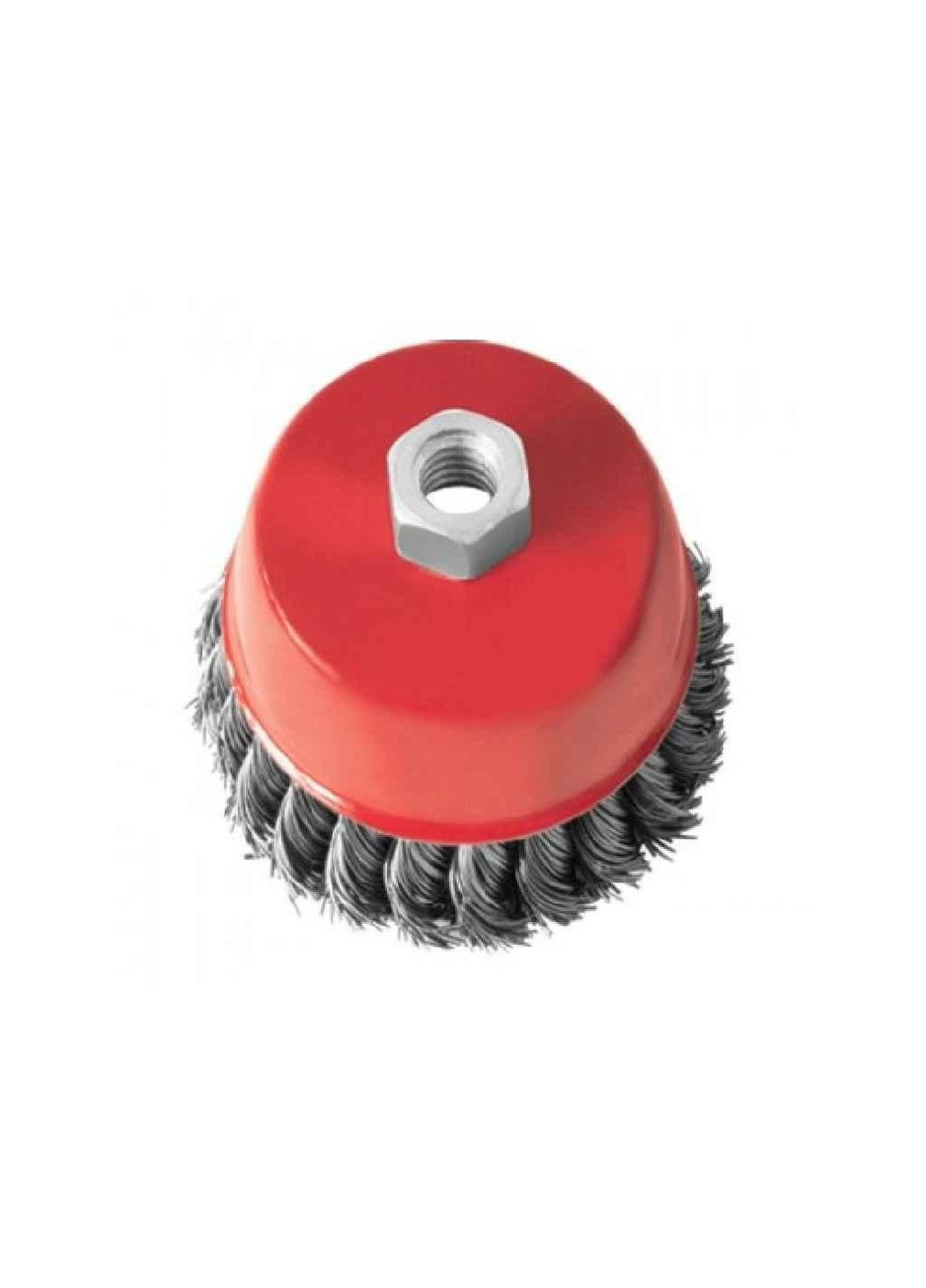 Щітка чашкова 150 мм, для КШМ, М14 (пучки крученого дроту) BT-2150 ТМ Intertool (305060347)