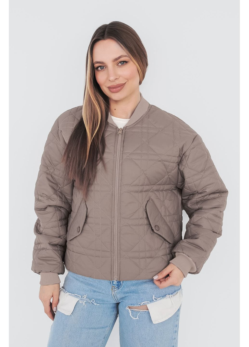 Бомбер Ліра Бежевий MioRichi (361677022)