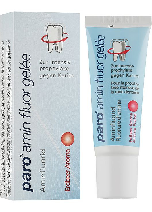 Гель з амінофторидом, для інтенсивної профілактики карієсу Amin Fluor Gel 200ml (122739-53098) Paro Swiss (368613662)
