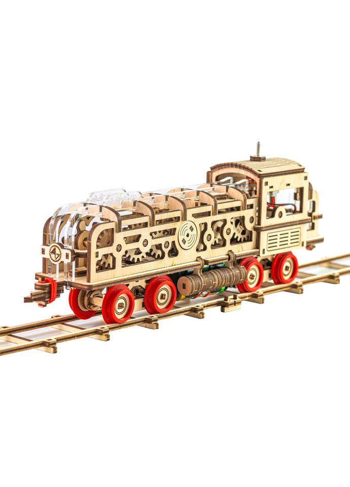 Дерев'яний конструктор "Lord of the rails" T4M380308, 260 дет Time for Machine (300389223)