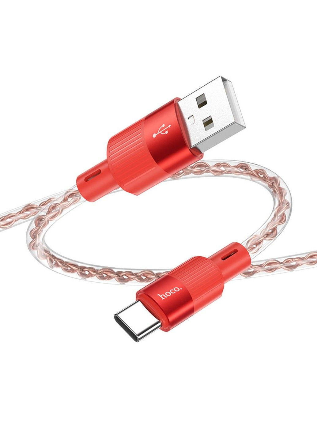 Дата кабель X99 Crystal Junction USB to Type-C (1.2m) Hoco (291879798)