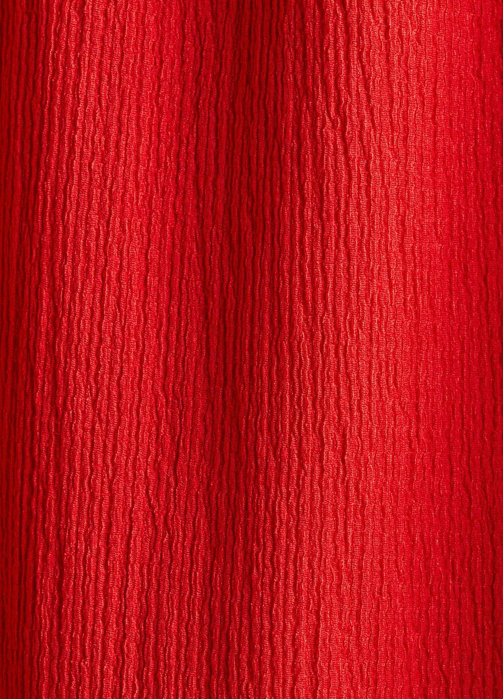 Червона сукня H&M однотонна