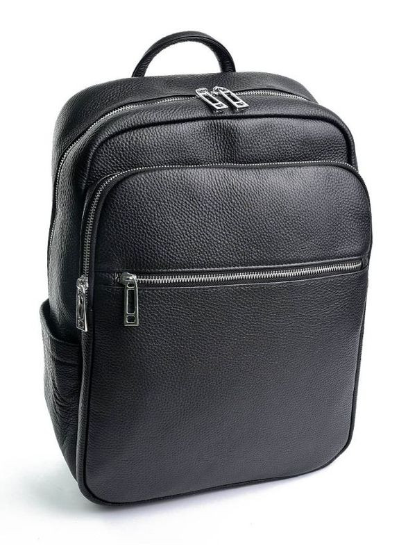 Жіночий шкіряний рюкзак чорний No Brand (292557703)