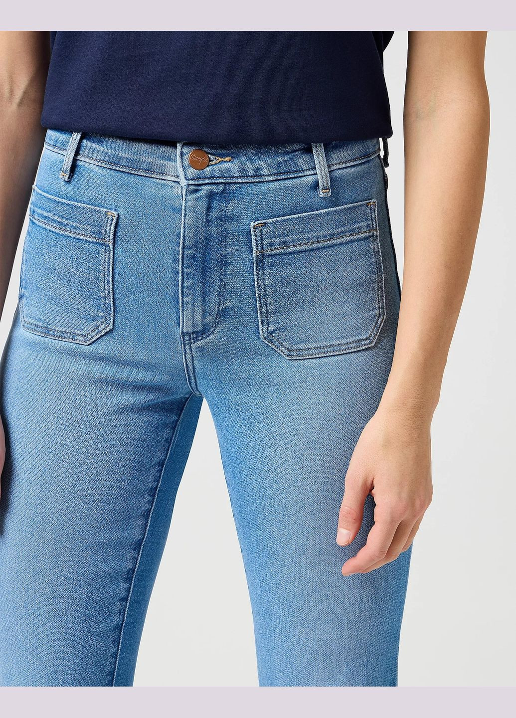 Джинсы Flare 112332420 Wrangler - (311672293)