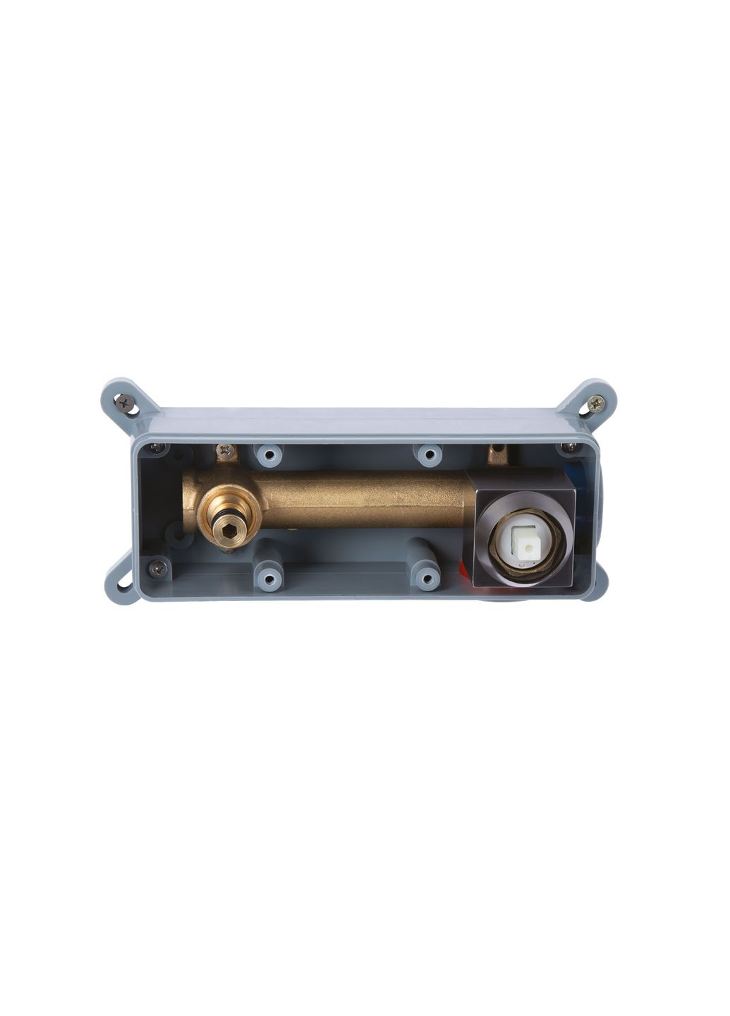 Смеситель для раковины Gemini скрытого монтажа QTGEM273GMB45695 Gunmetal Black PVD Qtap (322069718)