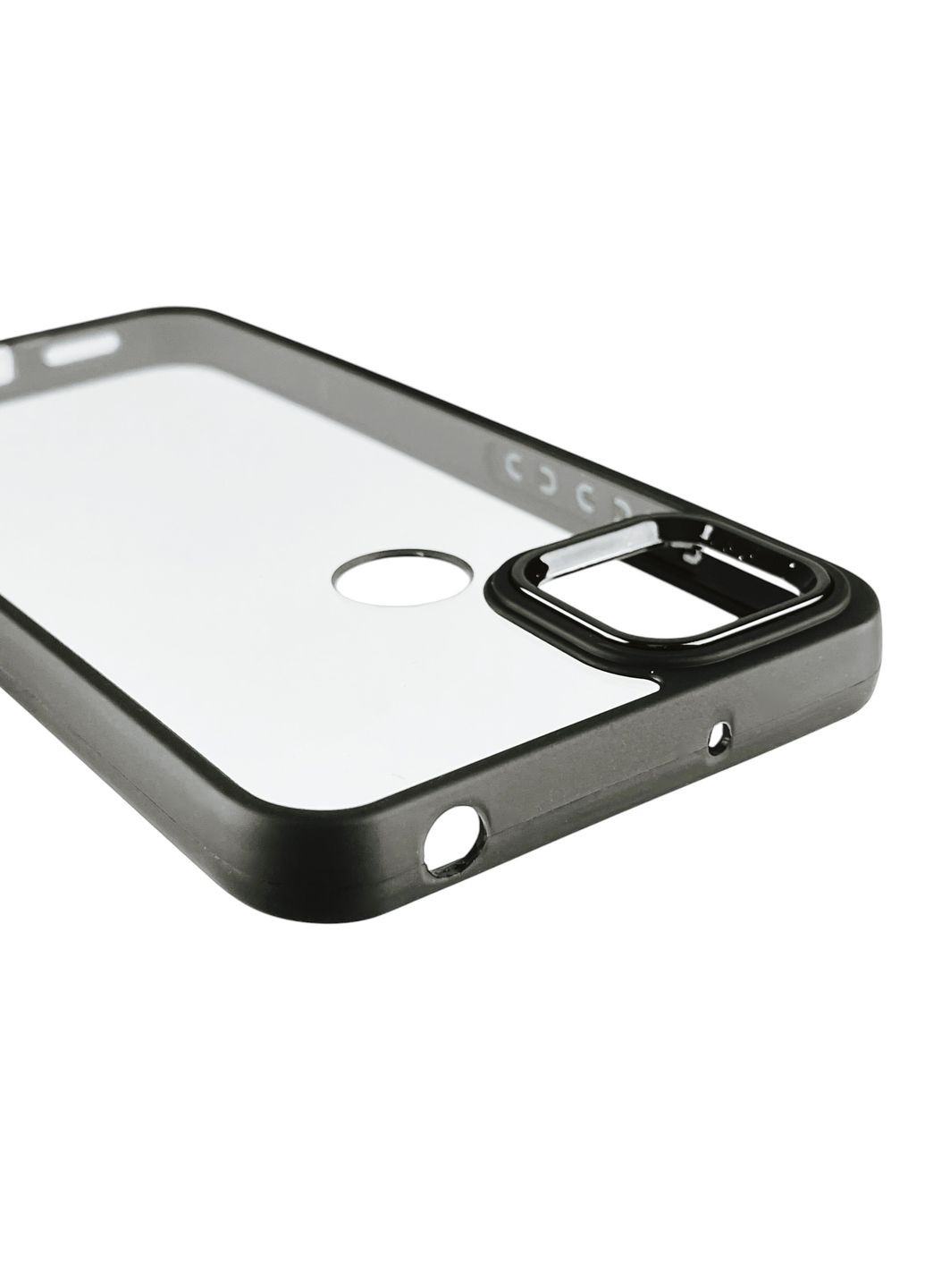 Чохол для Redmi 10A з кольоровими високими бортами на редмі 10а чорний Xiaomi (366020474)