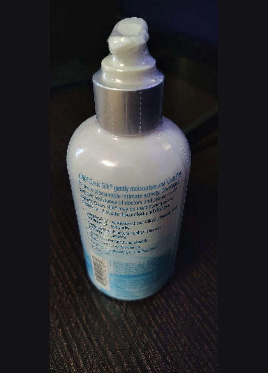 Масло Oasis Silk Premium Personal Hybrid Lubricant 236 ml — Формула на гибридной основе One (325487036)