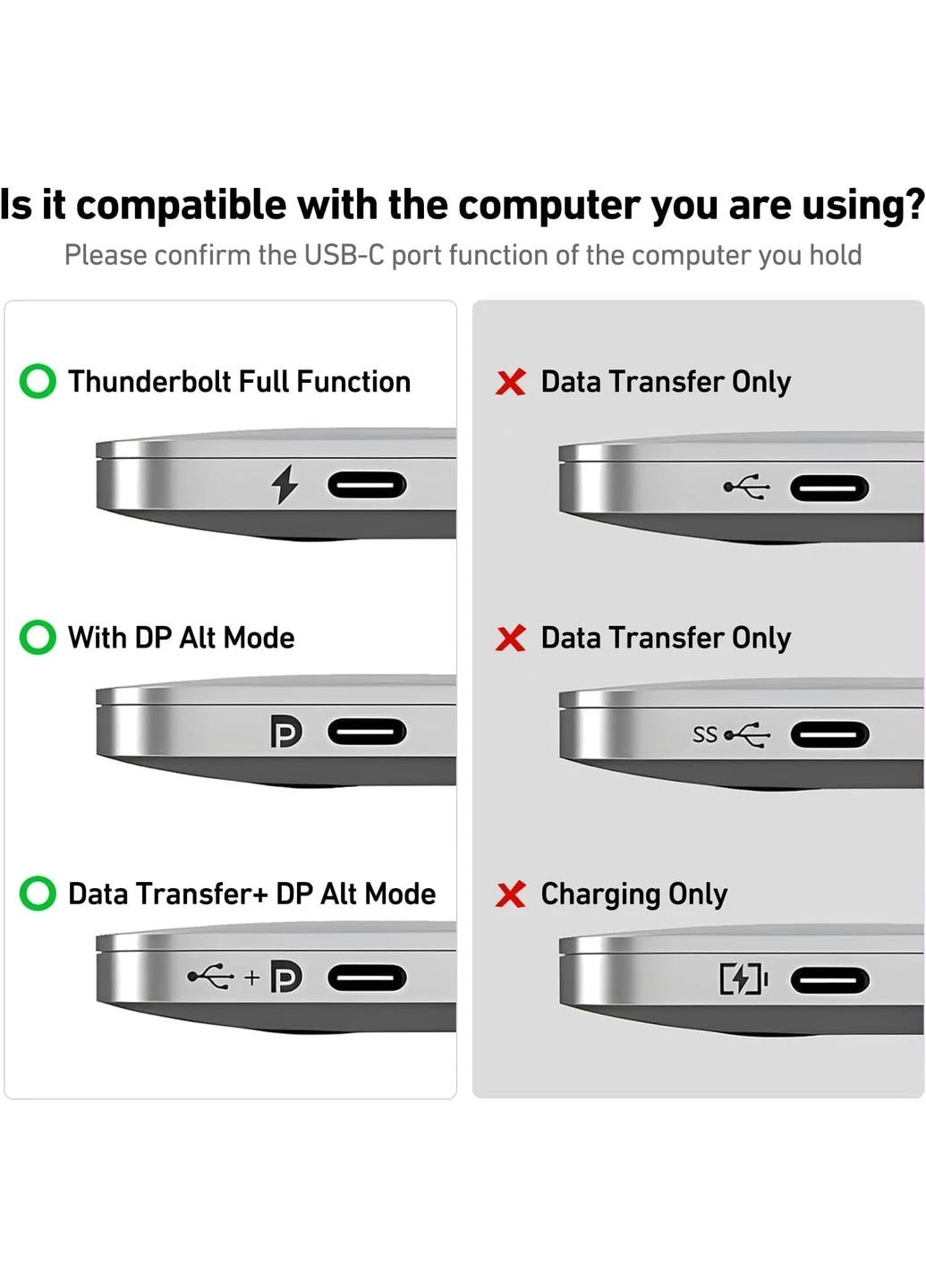 Адаптер BENFEI USB-C на HDMI 4K@60Hz [Thunderbolt 3/4] для iPhone 15 Pro, MacBook, S23 No Brand (395898113)