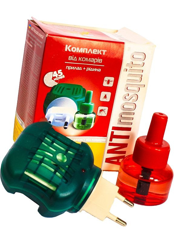 Електрофумігатор від комарів у комплекті з рідиною 30ml (2-859923) Anti Mosquito (369789090)