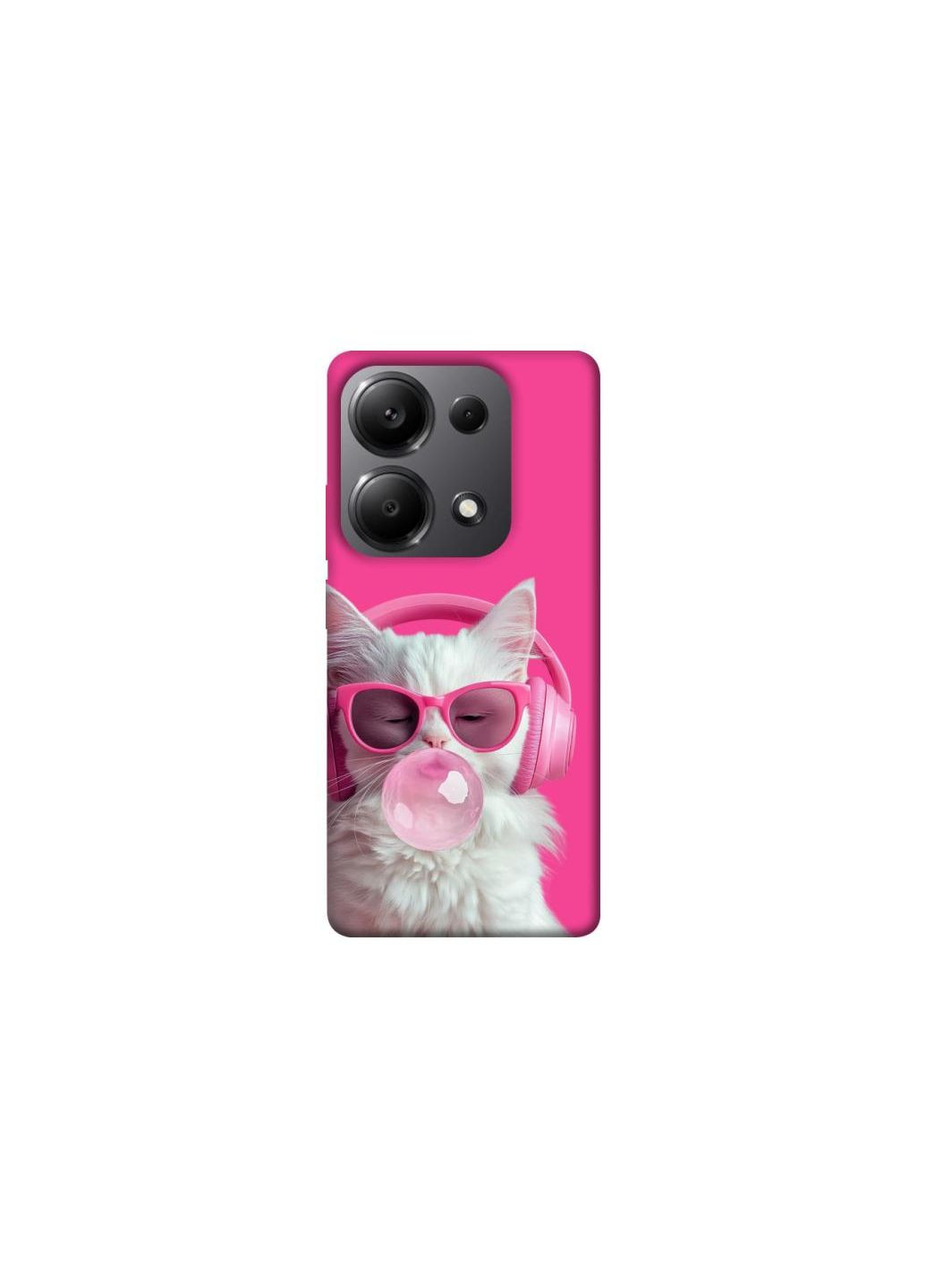 Чехол на Xiaomi Redmi Note 13 Pro 5G Pink kitty Frontalka (352207057)