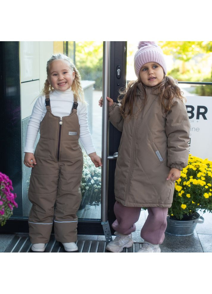 Полукомбинезон зимний на шлейках детский унисекс Trendy Tot 03-01524_000003282 (372853322)