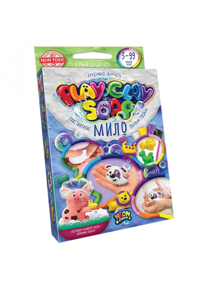 Набір креативної творчості "Пластилінове мило" Play Clay Soap PCS-02 маленький Щеня Danko Toys (336036338)