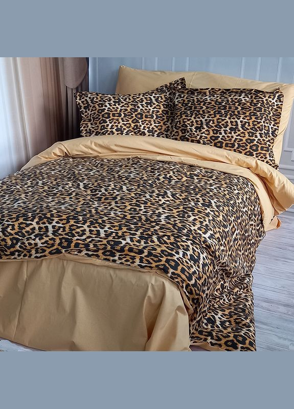 Постільна білизна Леопард Ранфорс Сімейна MERISET (278255579)